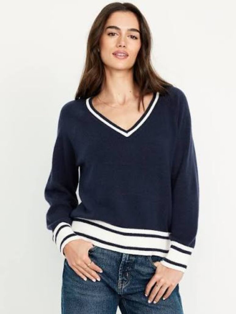 NWT SoSoft Loose V-Neck Sweater